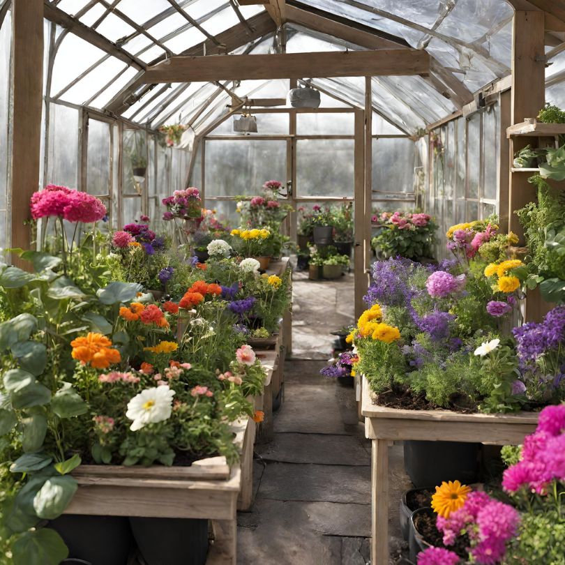 Perennial greenhouse flowers