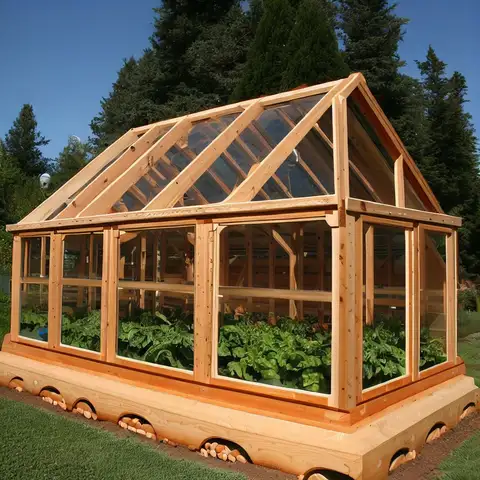 grow vegetables in cedar