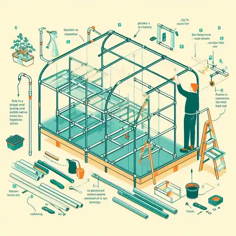 Creative and Cheap Greenhouse Shelves Ideas
