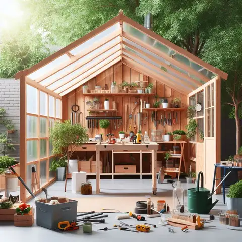 Garage Greenhouse Ideas