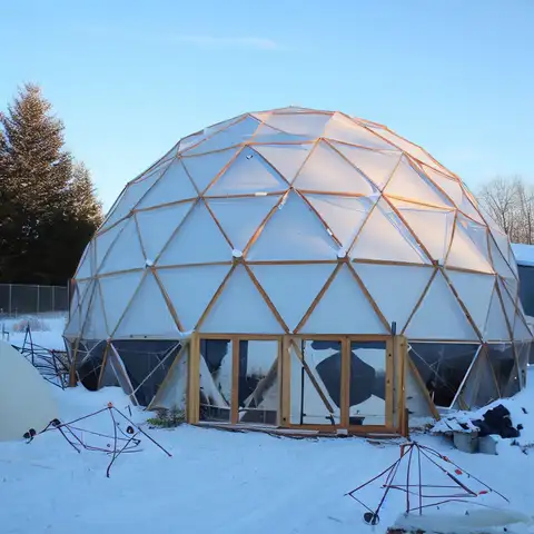 Geodesic Dome Greenhouse