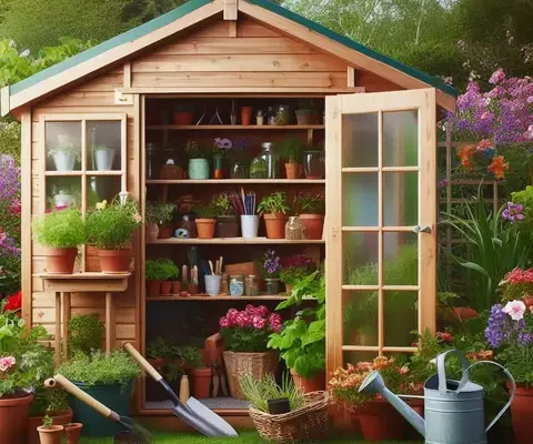 How to Make a Shed Greenhouse Combo