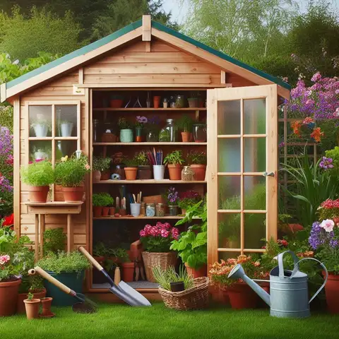 How to Make a Shed Greenhouse Combo
