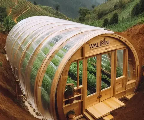 build a walipini greenhouse