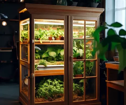 indoor greenhouse cabinet