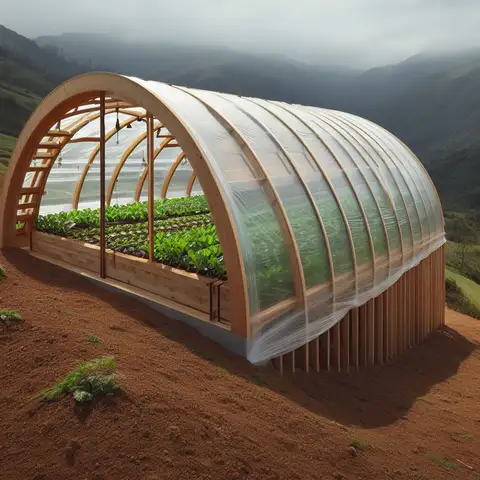 walipini greenhouse temperature