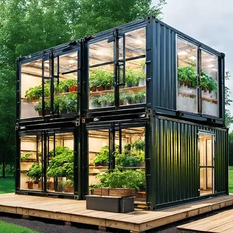 Advantages of Shipping Container Greenhouses