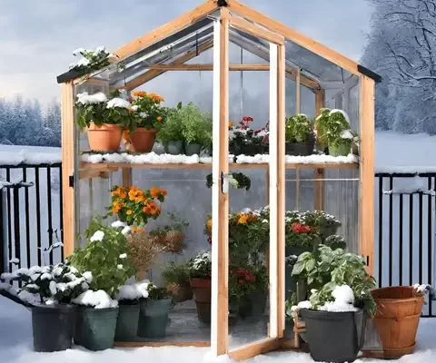 Balcony Greenhouse for Winter