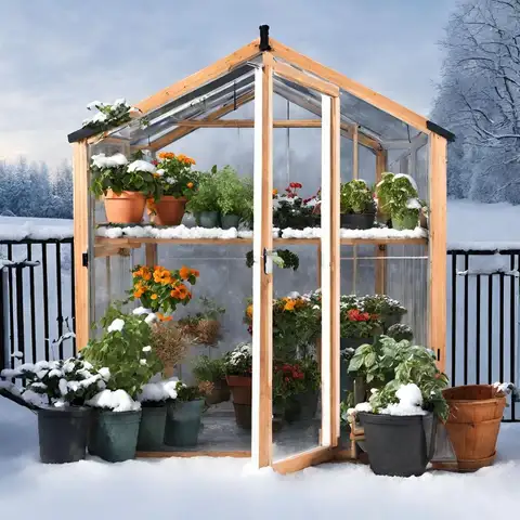 Balcony Greenhouse for Winter