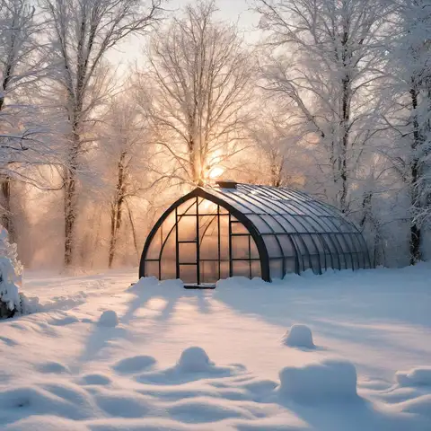 Greenhouse Heaters - How To Heat A Greenhouse In Winter For Free