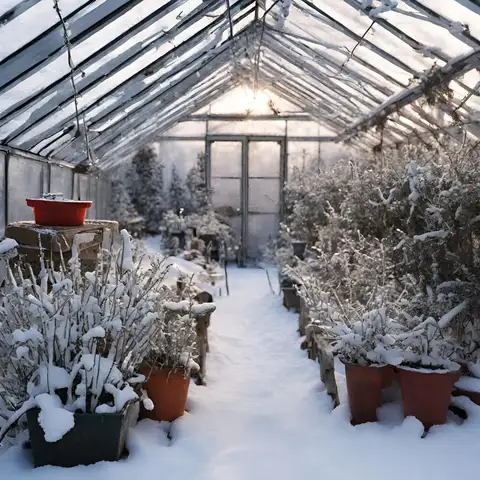 Greenhouse Temperature in Winter - How To Heat A Greenhouse In Winter For Free