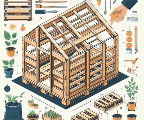 How to Build a Pallet Greenhouse