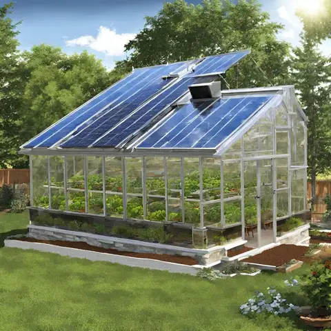 Passive Solar Greenhouse Aquaponics