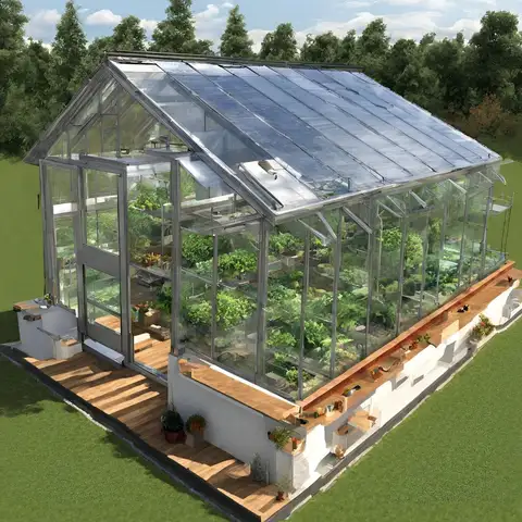 Passive Solar Greenhouse Design