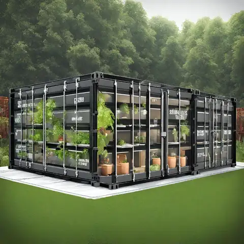 Shipping Container Greenhouses