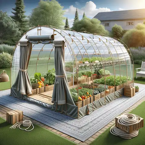 5. YITAHOME Walk in Tunnel Portable Plant Gardening Greenhouse, featuring a large 26x10x7ft structure with a heavy duty frame Best Portable Greenhouses for Your Garden