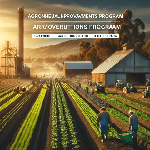 The Agricultural Improvements program under the Greenhouse Gas Reduction Fund California