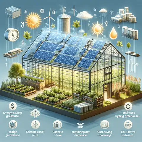 The energy efficiency and climate control advantages of hybrid greenhouses